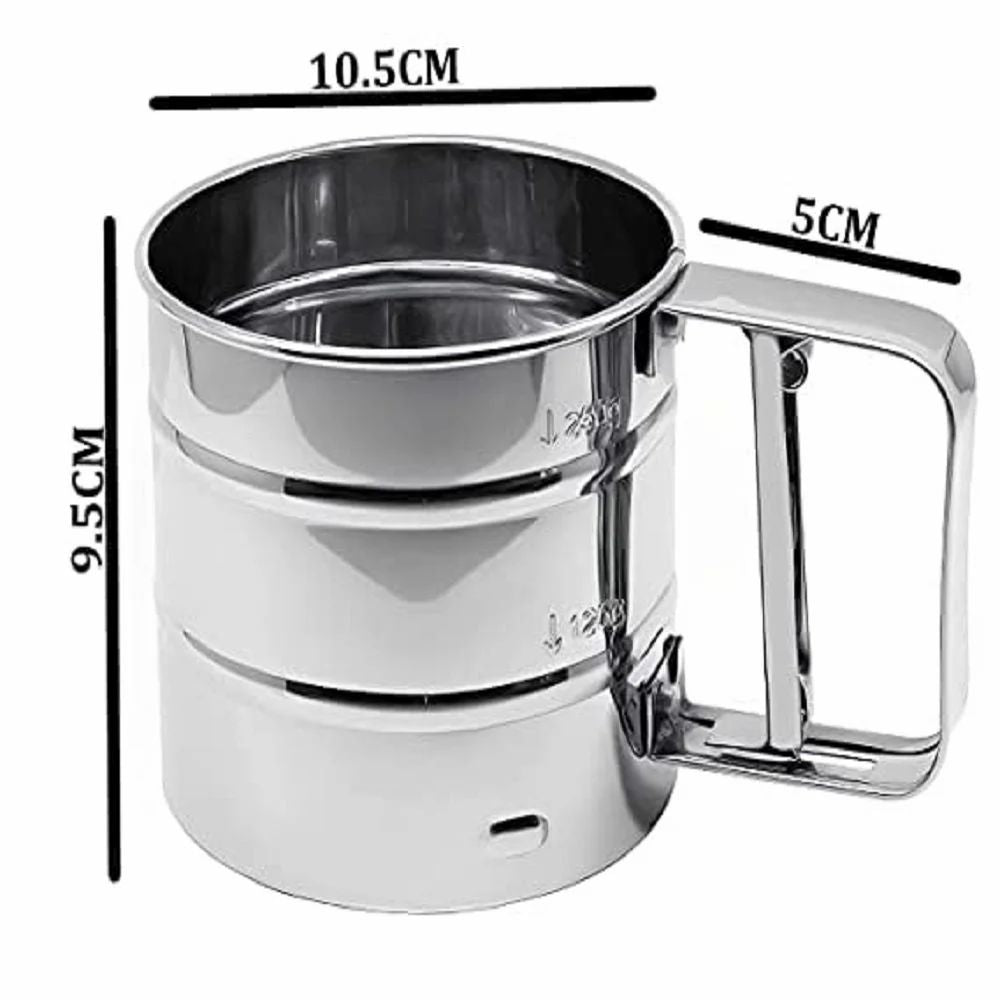 flour sifter™ stainless steel