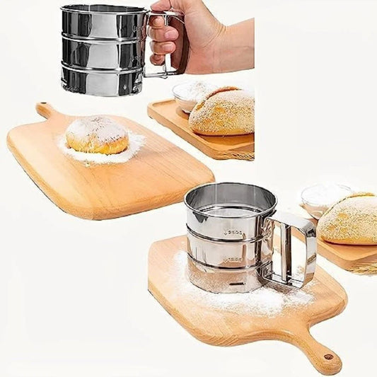 flour sifter™ stainless steel